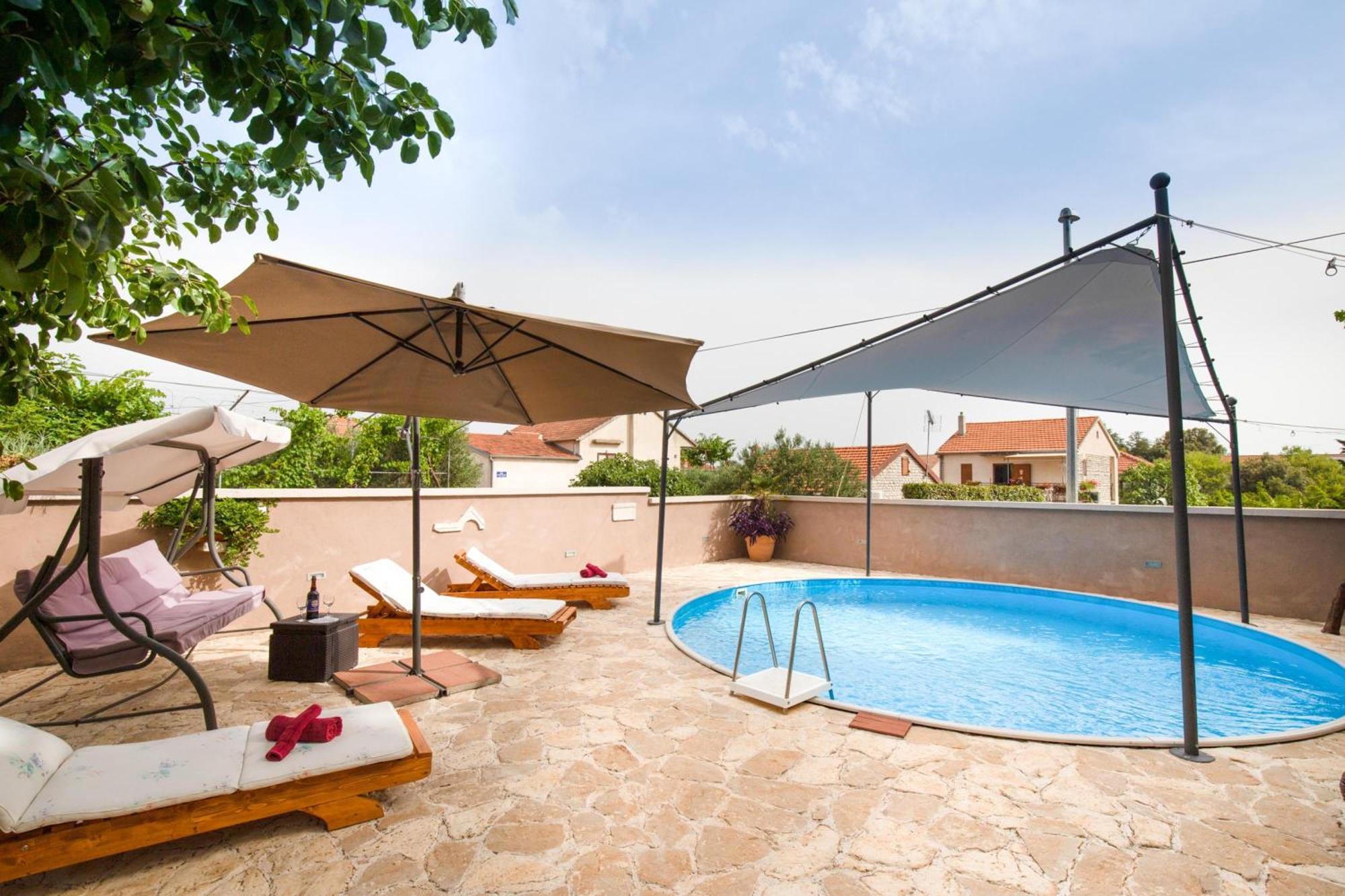 Pool Apartment Bakija 2 - Happy Rentals Pakoštane Exterior foto